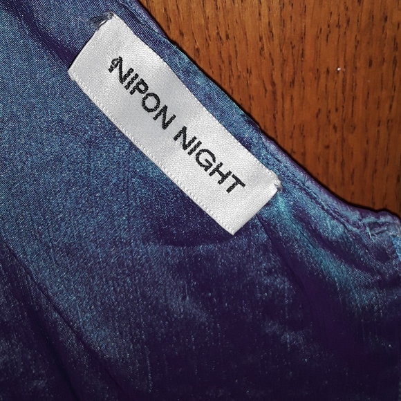 Nipon Night Blue Sequin Dress - Picture 3 of 7